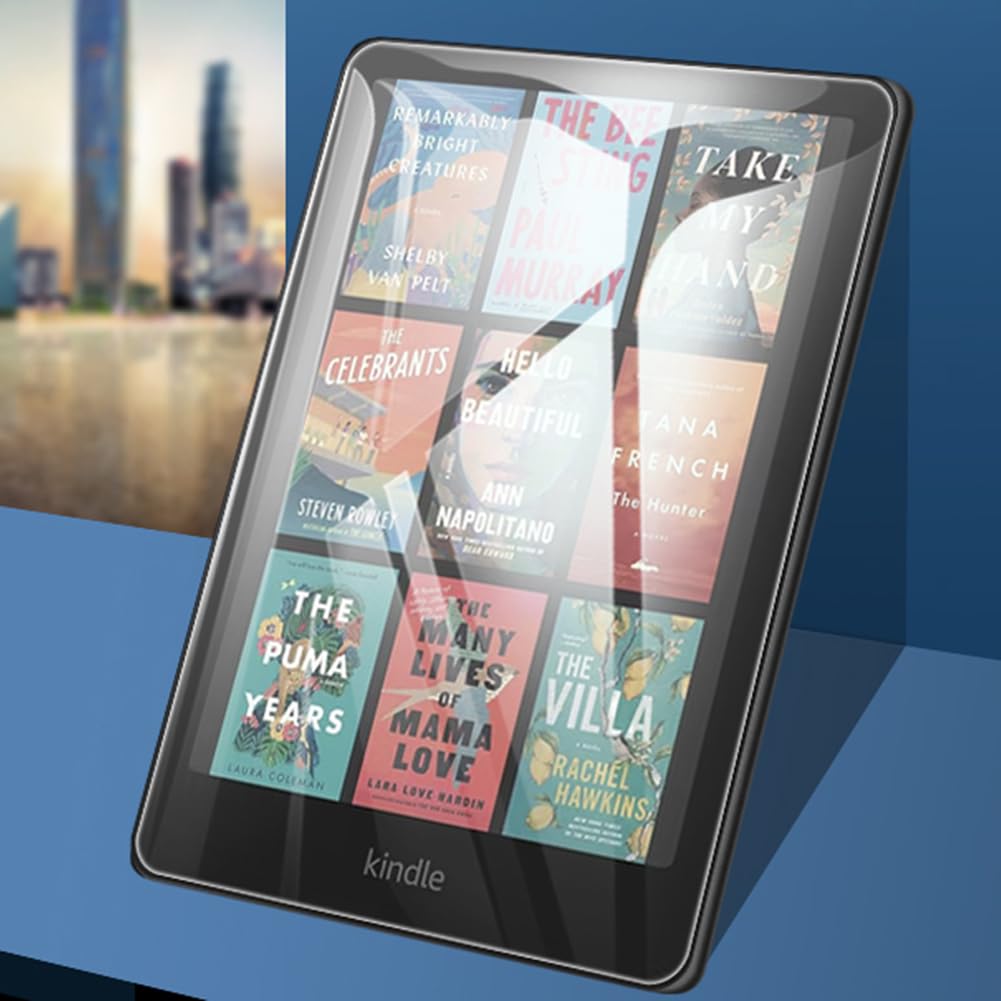 Kepuch Paquet de 2 Verre Trempé Protecteur d'écran pour Kindle Colorsoft/Kids 2025/Signature Edition 1st 2024 2025, Paperwhite 12th/Signature Edition 2024 7"