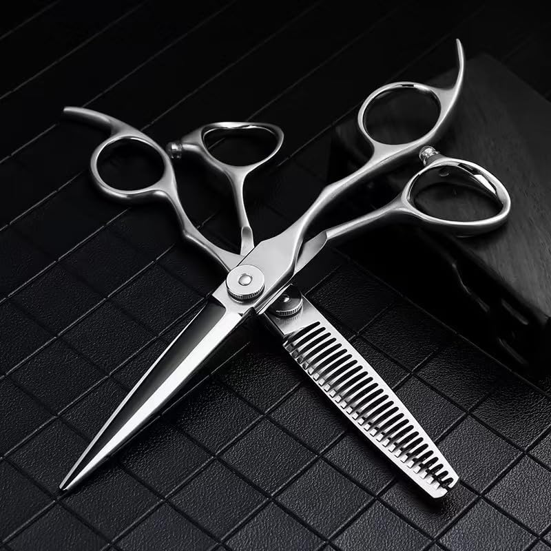 Hair Cutting Shears 6 Inch Professional Hairdressing Scissors Thinning Barber Scissor Set Hair Cutting Shears