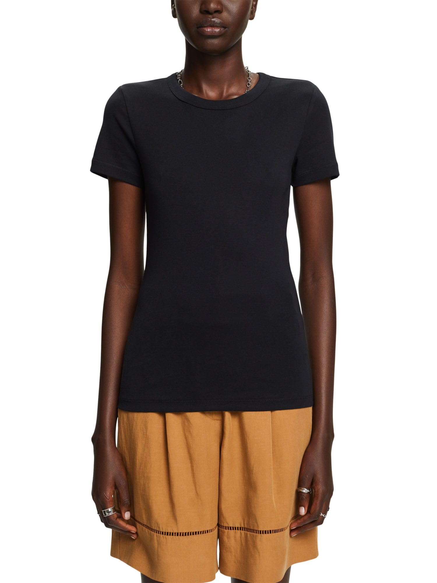 ESPRIT Women's T-Shirt, 001/Black, XL
