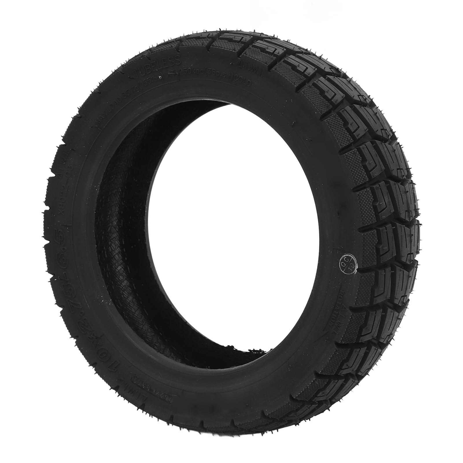 Tire de Scooter électrique, 10x2, 75-6, 5 Rubber sans Glissement de Scooter à Vide de