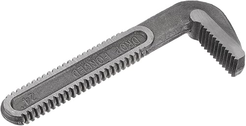 Miniatura 3 de HARFINGTON Mordaza de gancho para llave de tubería de 24 pulgadas, mordazas de repuesto de acero al carbono para llave ajustable de 24 pulgadas