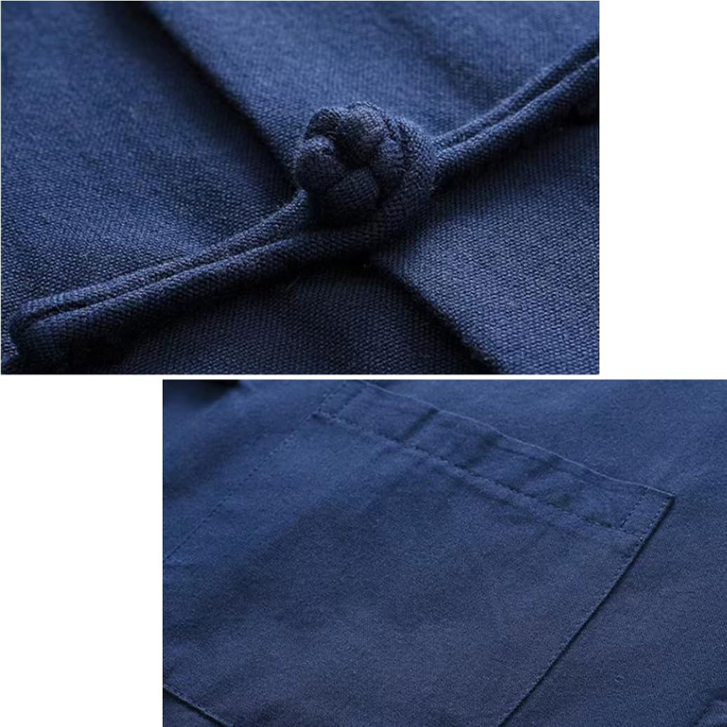 Winter Warm Plüsch Tang-Anzug, Männer Baumwolle Kung Fu Kleidung Tops Kampfkunst Jacke Mäntel Langarm Tai Chi Kleidung Baumwolle Tai Chi Uniform Kaffee