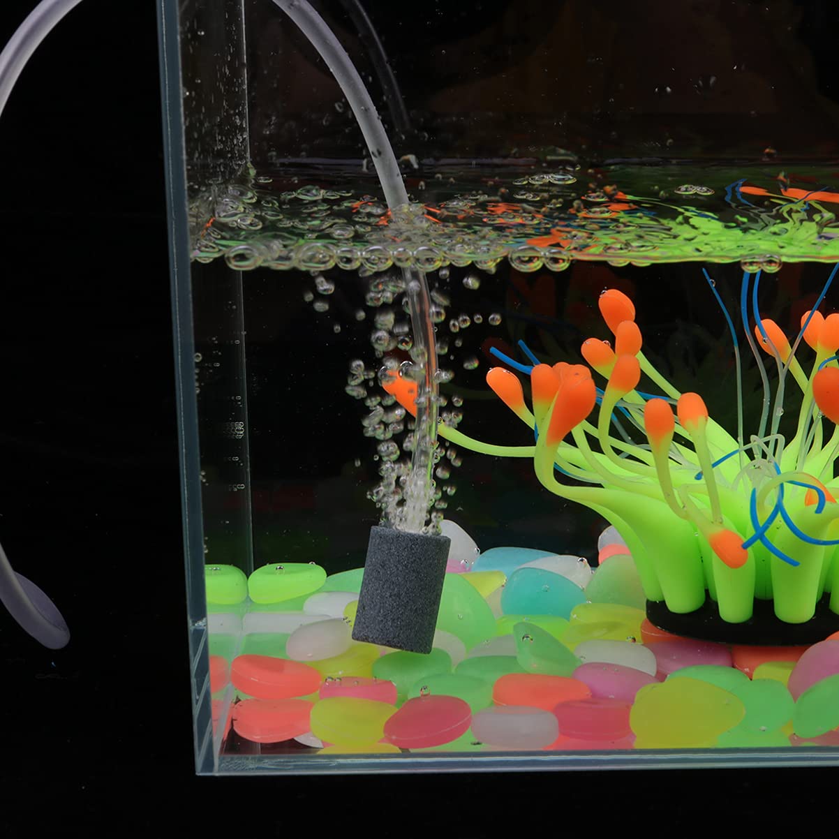 Totority Fishing Accessories Portable Water Pump Air Pump Mini USB Fish Tank Oxygen Air Pump Portable Aerator Pump Energy Saving Oxygen Hydroponic Water Pump Portable Air Pump