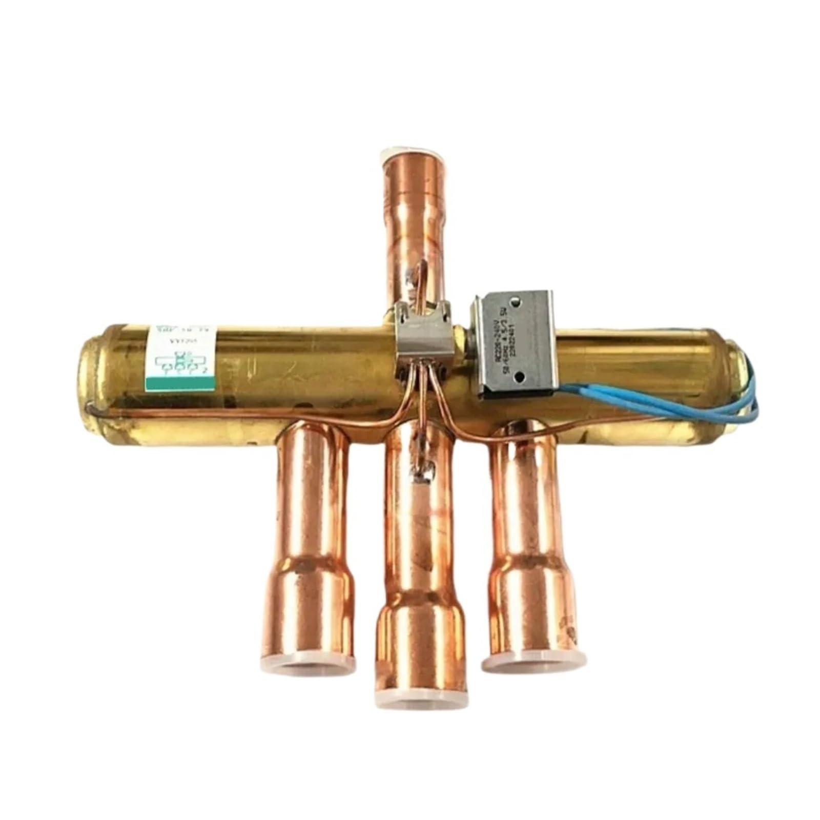 AFUWICFZO Four Way Reversing Valve With Coil SHF-50-79 For Air Conditioner 4-Way Solenoid Valve Conditioning Spare Parts