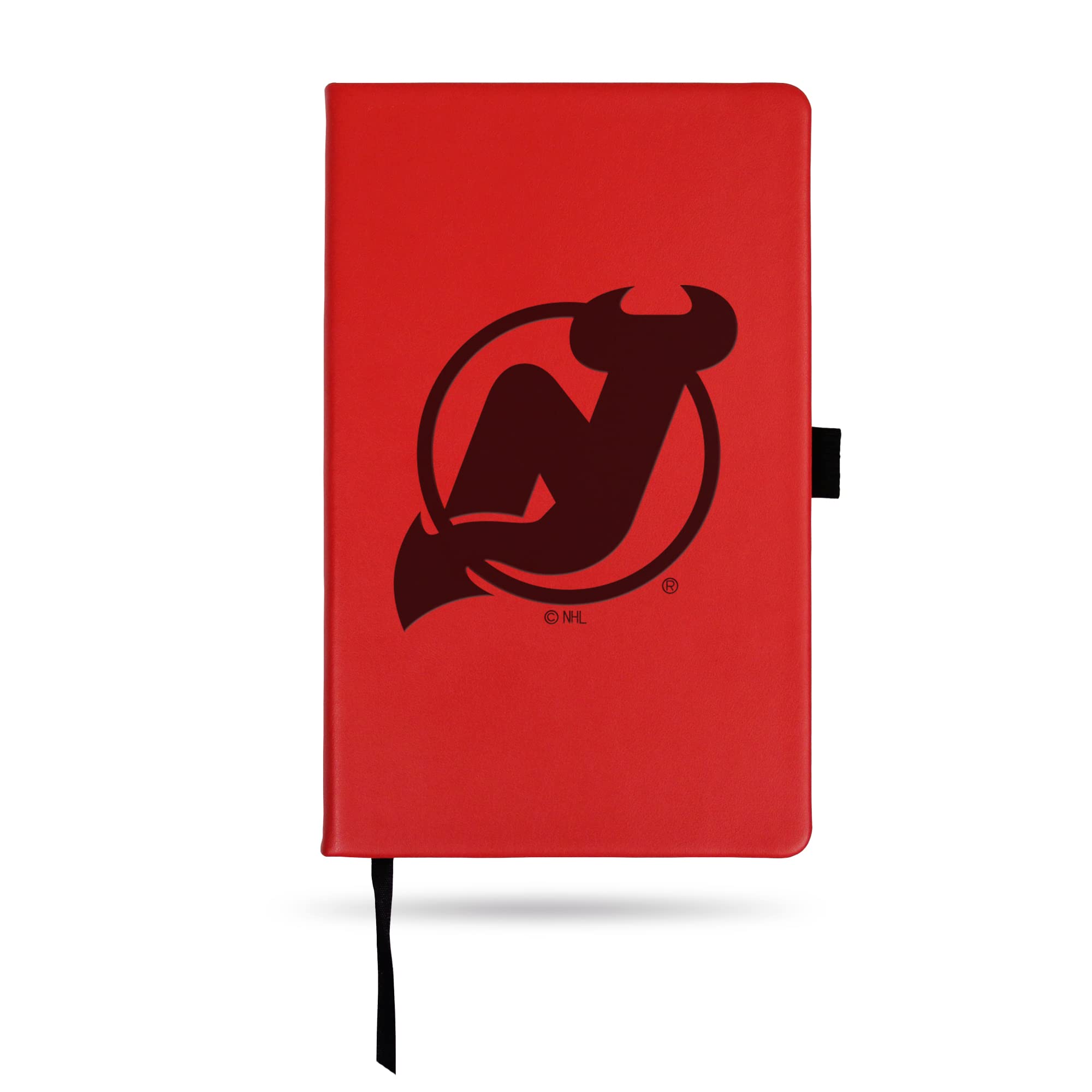 Rico Industries NHL New Jersey Devils Laser-Engraved Color Notepad, 5.25 x 8.25-inches