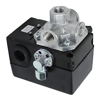 Pressure Switch Adjustable Unloader Metal 23474653 4 Ports Pressure Control Switch