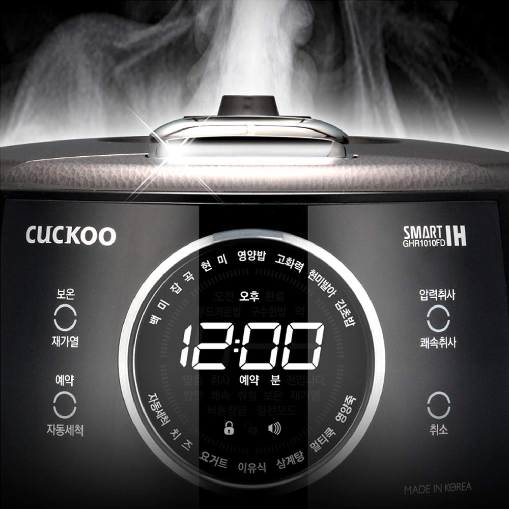 Cuckoo Induction Heating Pressure Rice Cooker 18 Builtin Programs