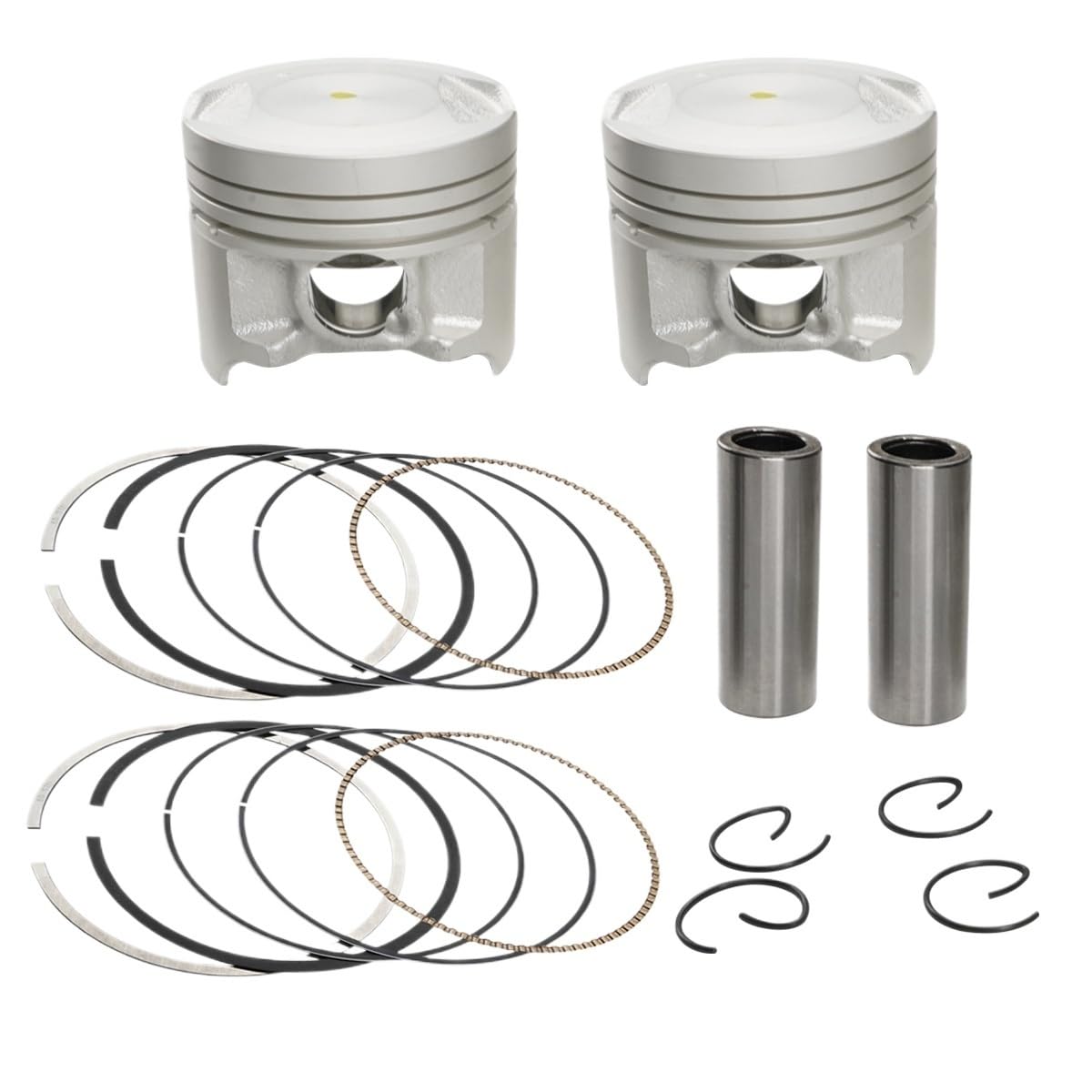 Segments de piston GSX250R pour stopper la perte de puissance