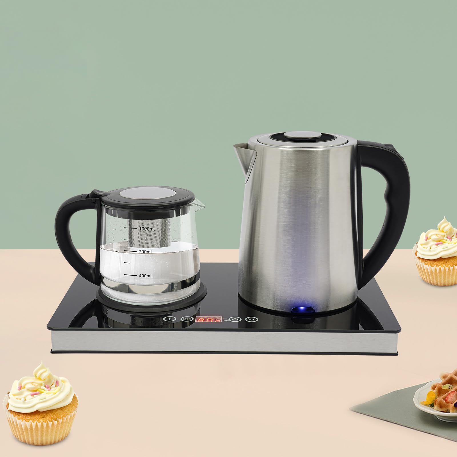 kettle Teezubereiter aus Glas