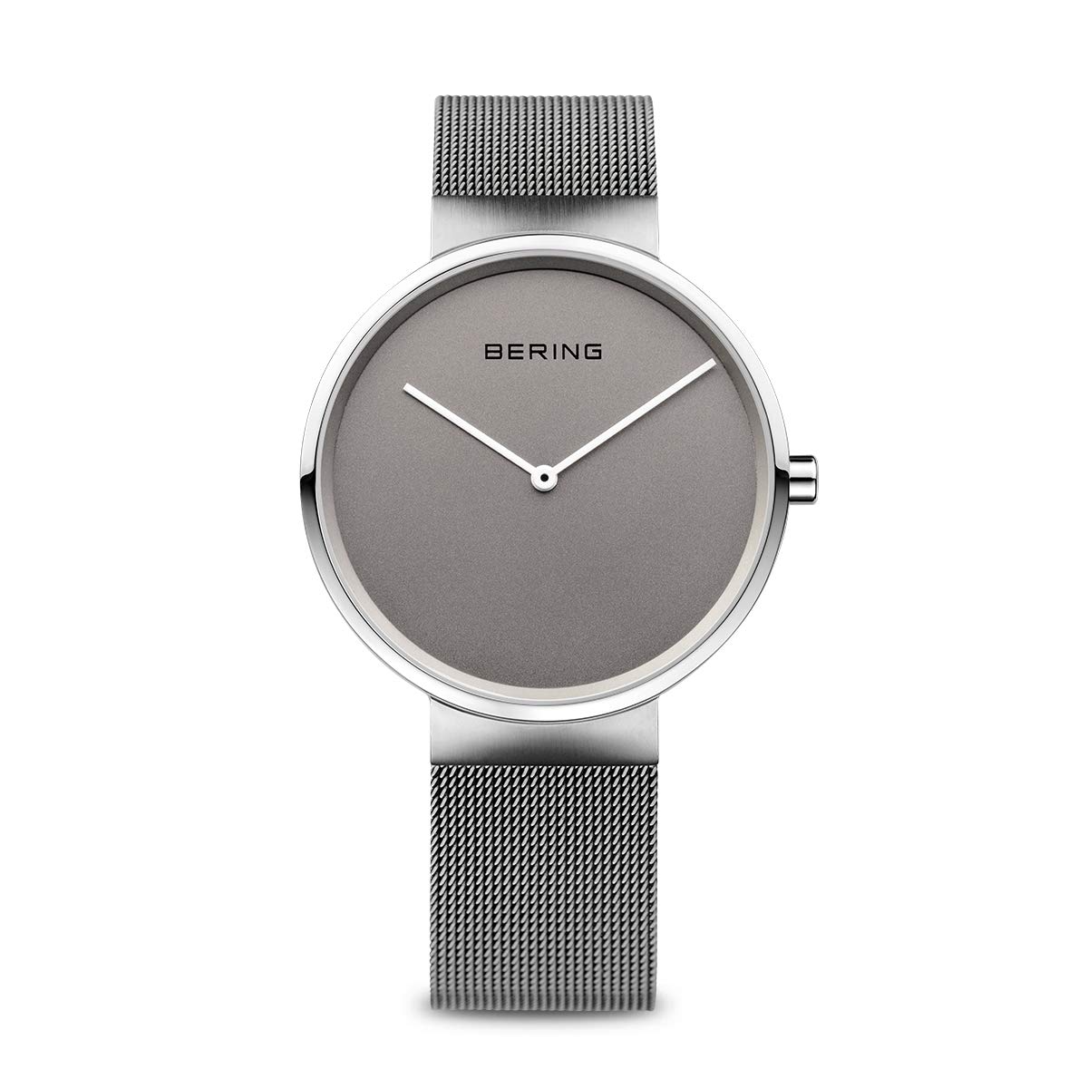 BERING Unisex Analog Quartz Classic Collection Watch with stainless steel Strap and Sapphire Crystal 14539-077