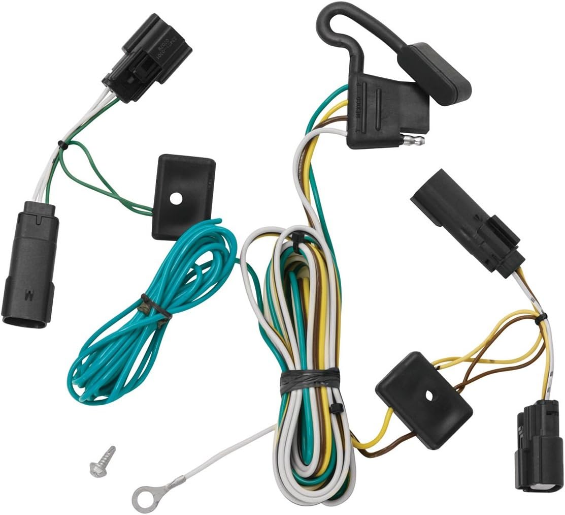 118434 T-One® T-Connector Harness, 4-Way Flat, Compatable with 2007-2009 Saturn Outlook
