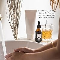 Vista 6 de Drop Supplements - Paquete de gotas de electrolitos de minerales traza orgánicos y gotas de vitamina D3+K2