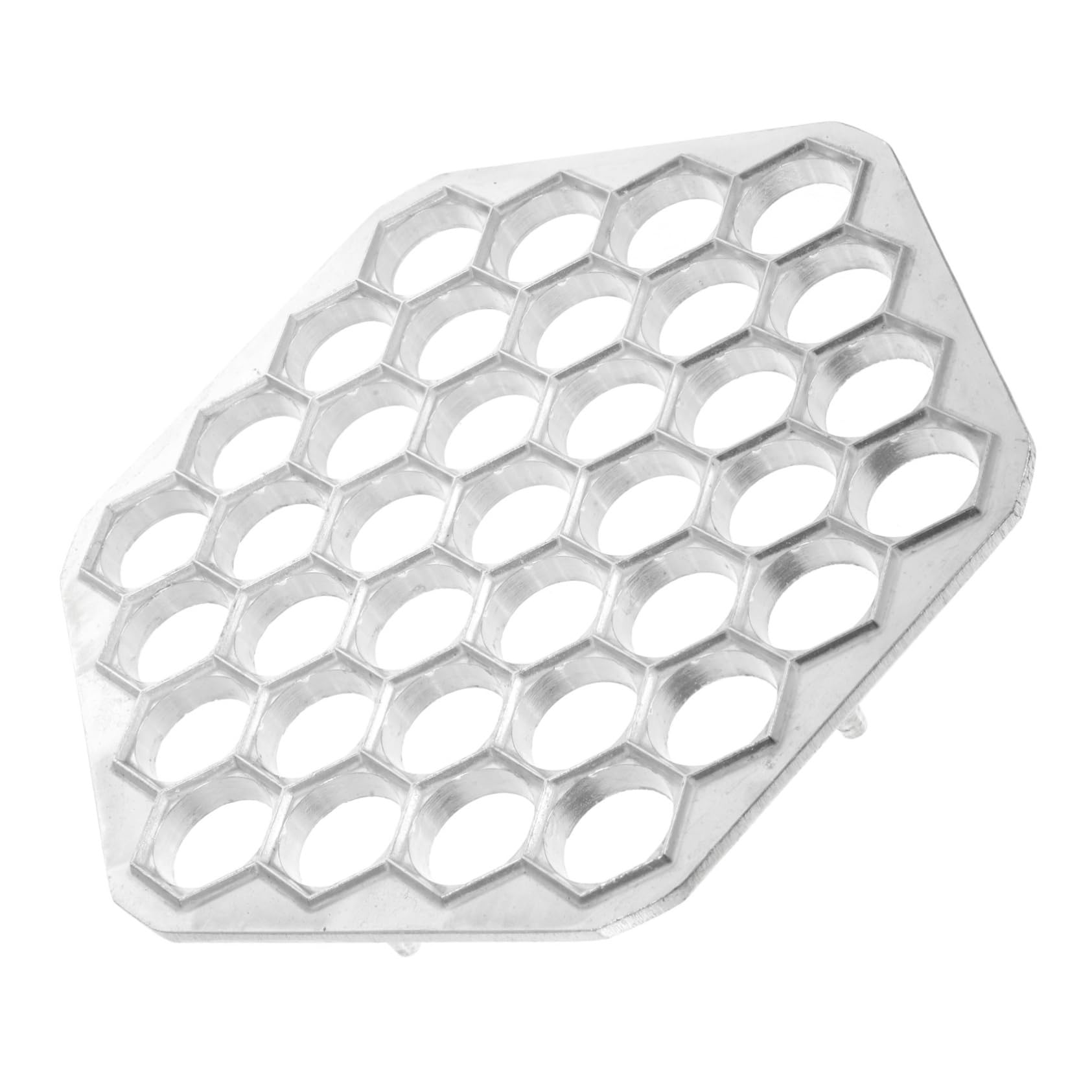 MOLUCKFU Aluminum Alloy Dumpling Mold Maker Cavity Reusable Tool for Effortless Dumpling Preparation for Home Cooking