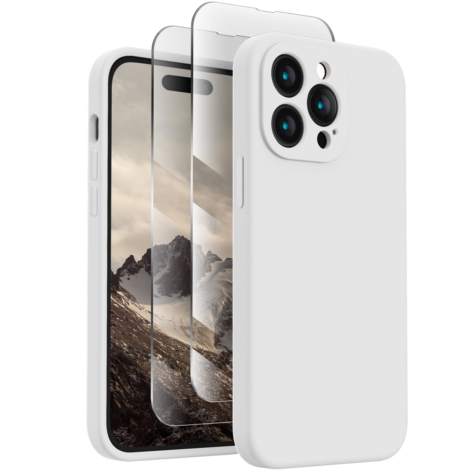 FireNova Designed for iPhone 14 Pro Max Case, 6.7", White