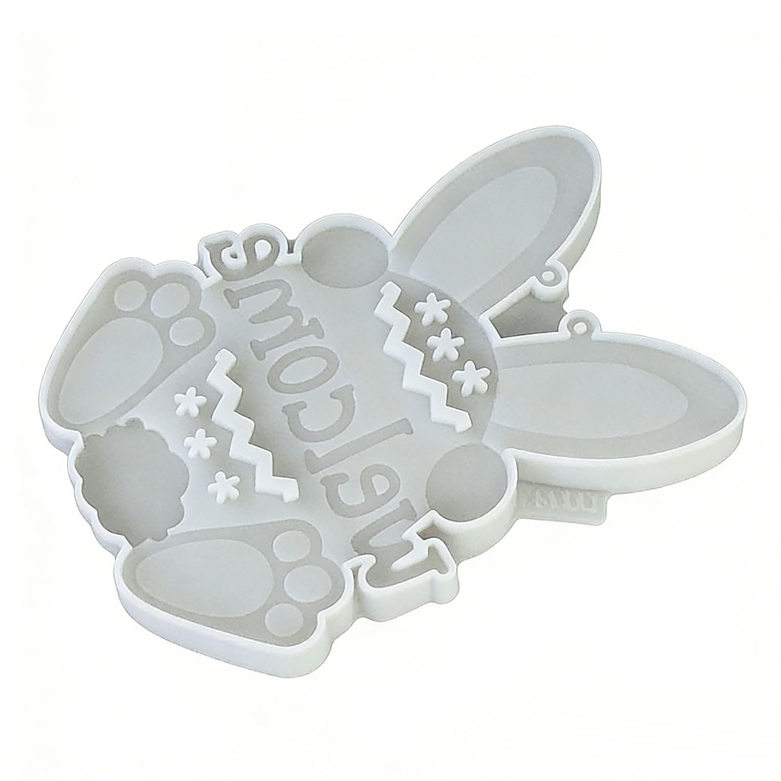 hogtnd Rabbit Silicone Mould for Epoxy Casting for Ornaments, Home Decoration, Easter Bunny Mould