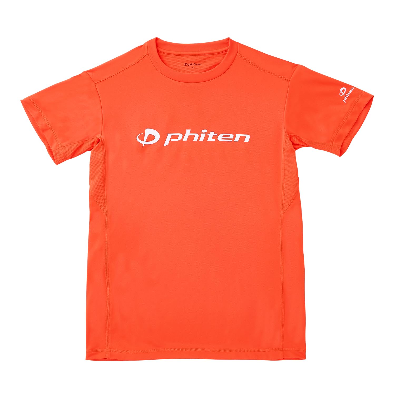 ファイテン(phiten) RAKUシャツ 半袖 ロゴ入り メンズ レディース 男女兼用 スポーツウェア トレーニングウェア 吸汗速乾 ドライTシャツ 部活Tシャツ 中学生 高校生 選べる7サイズ/15色展開 ランニング マラソン バレーボール テニス バドミントン 卓球 ダンス【日本バレーボール協会認定商品】