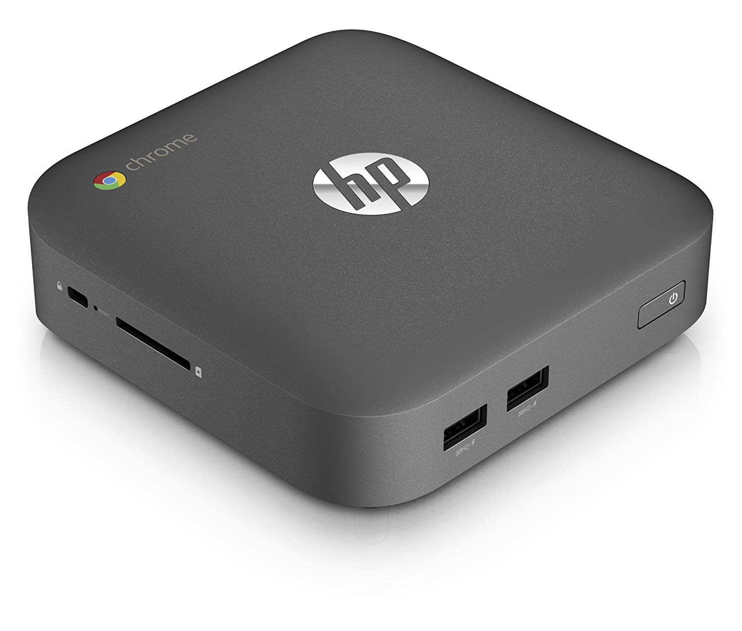 HP J5N50UT Chromebox Intel Celeron 2955U 1.40 GHz 4GB RAM 16GB SSD Mini PC Desktop Computer (Renewed)