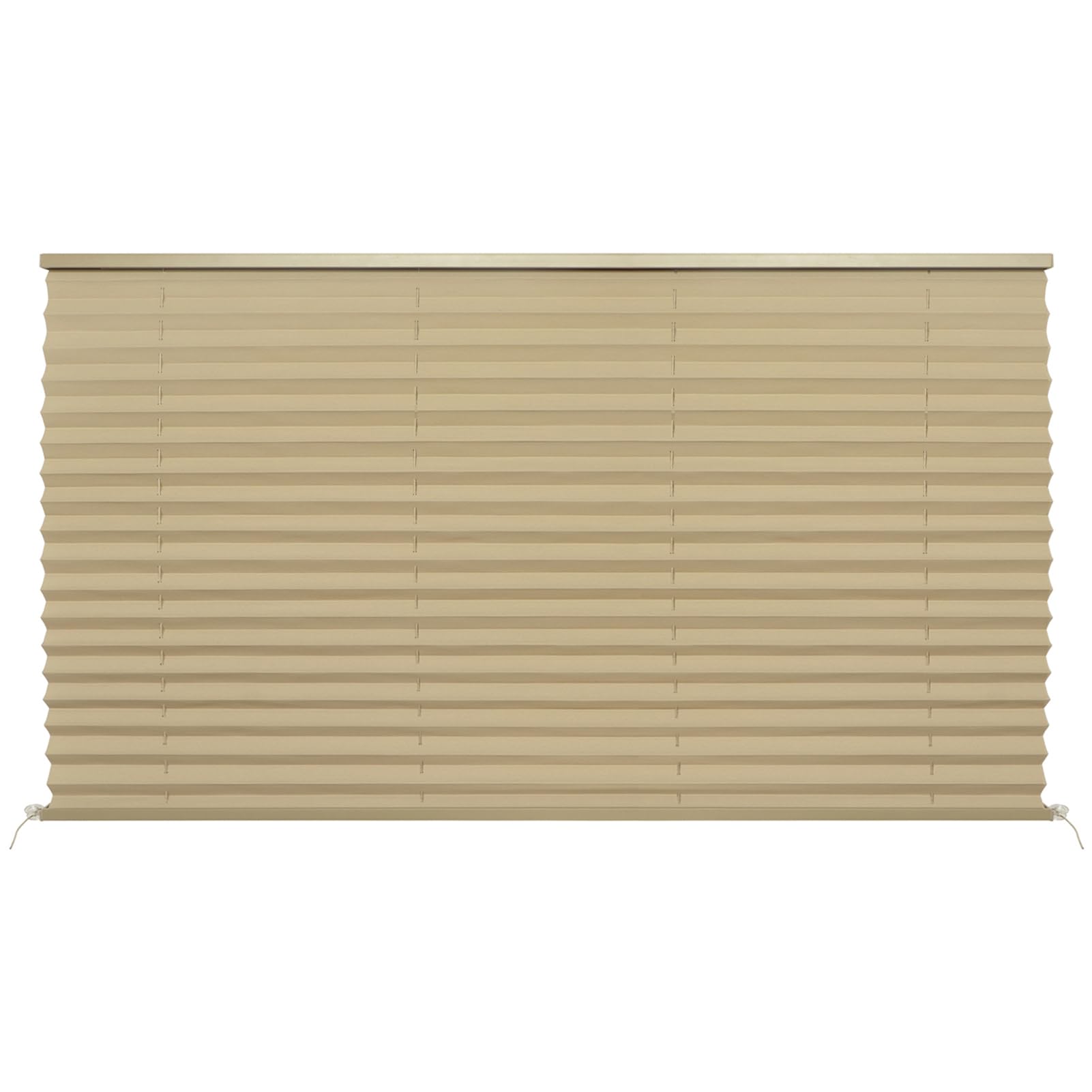 RV Blinds Shades for Camper Window,RV Shades Pleated Camper Blinds for Travel Trailer Motor Coach Motorhome Window-44 W x 16" L