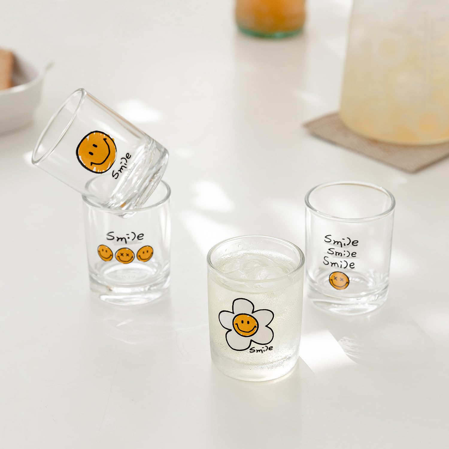 Verres à shot soju coréens COOKKING 60ml lot de 4 pour vos dégustations