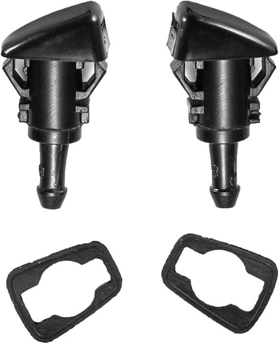KOMANDE Windshield Washer Nozzle Kit 5116079AA 2Pcs Wiper Spray Jet