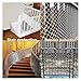 FNUQCOA Balcony Anti-Fall Net Cat Window Mesh Rail Safety Stair Netting Stairwell Stairs Protective Child(3cmx3cm,2mx6m)