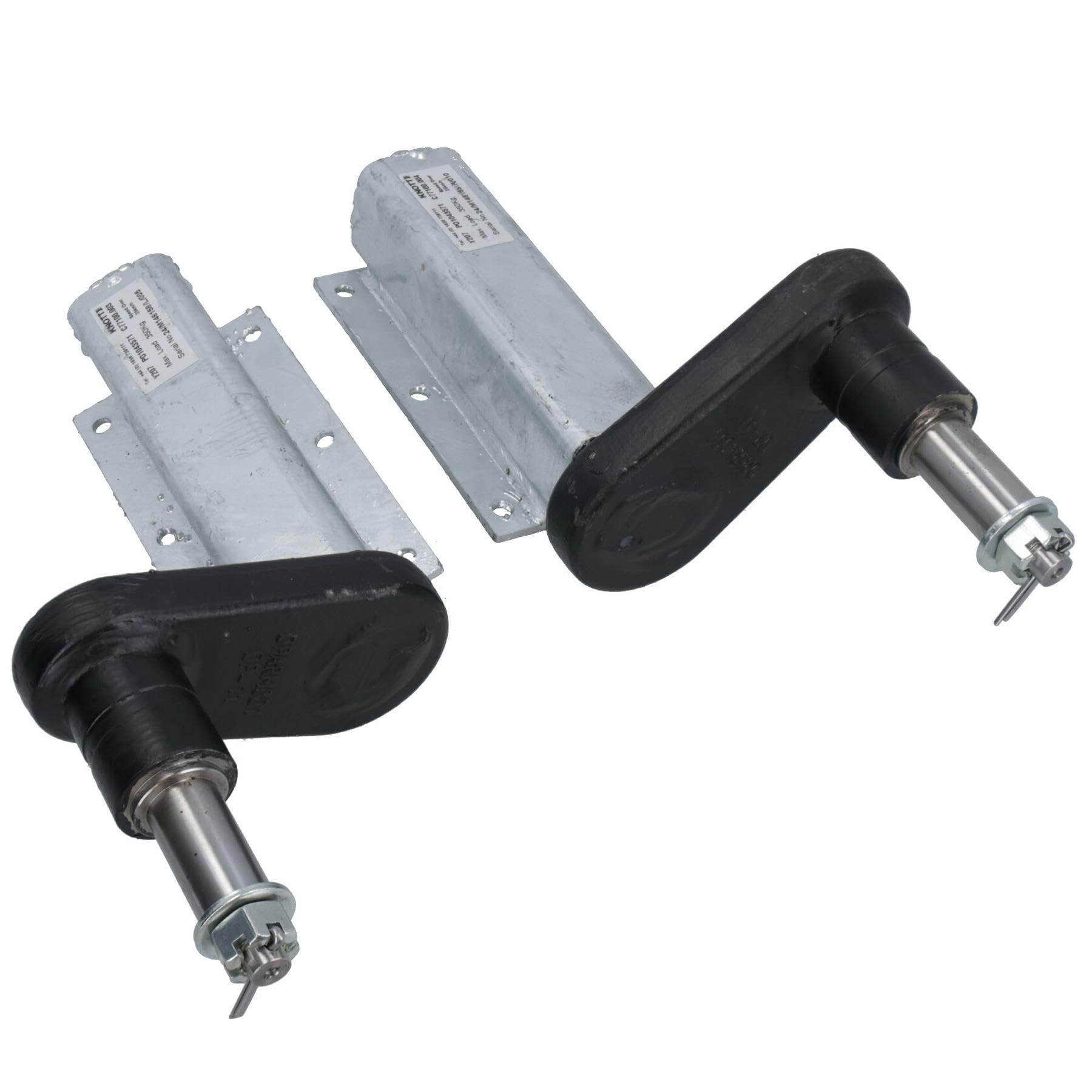 AB Tools 350 kg Zawieszenie przyczepy (para) Oś końcowa 6 otworów montażowych Indespension