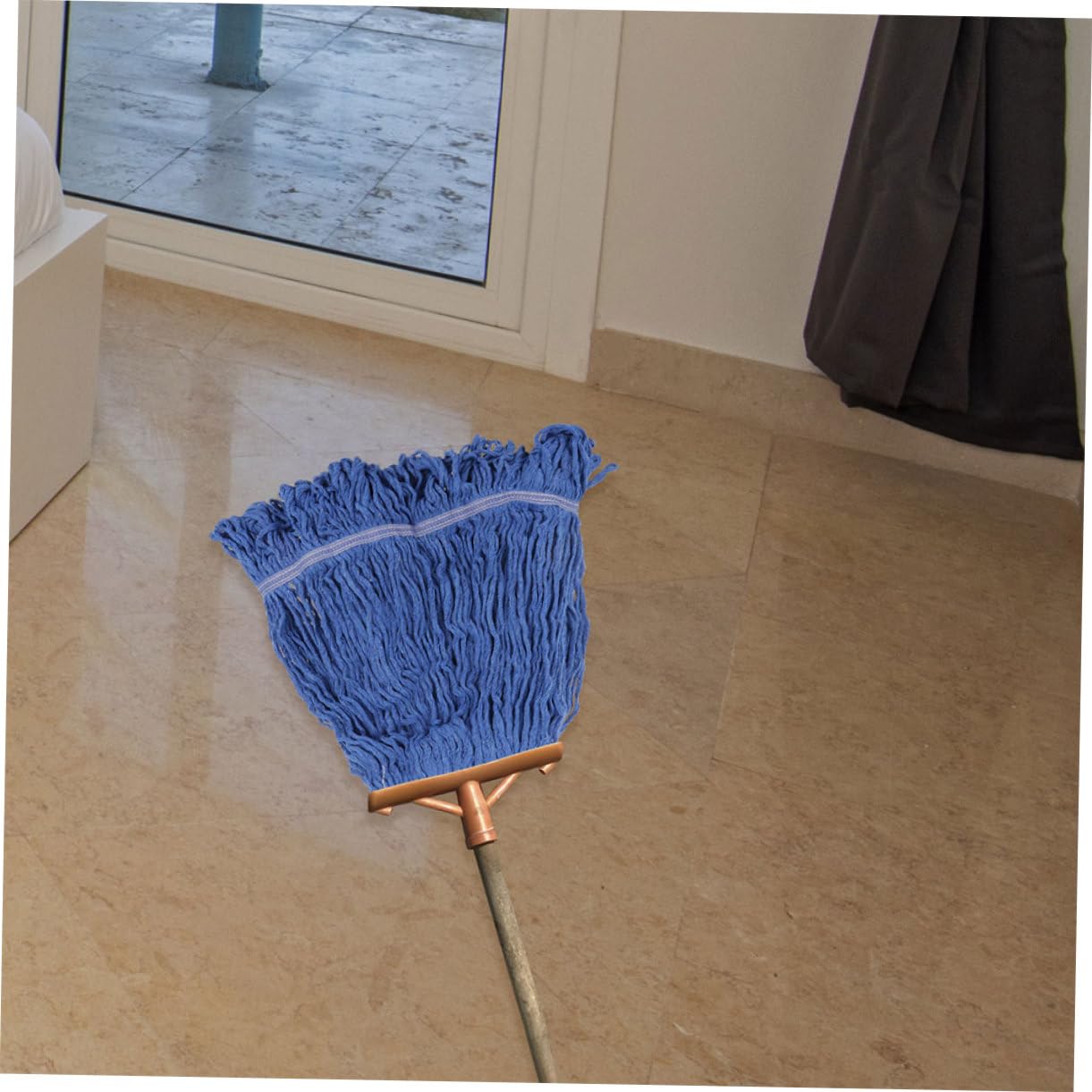 Alipis 2piezas Reemplazo De Cabeza De Mopas Accesorio De Reposición De Mopas De Alta Absorción Para Limpieza De Pisos y Azulejos Cabezas De Reutilizables y Duraderas Para Uso Comercial
