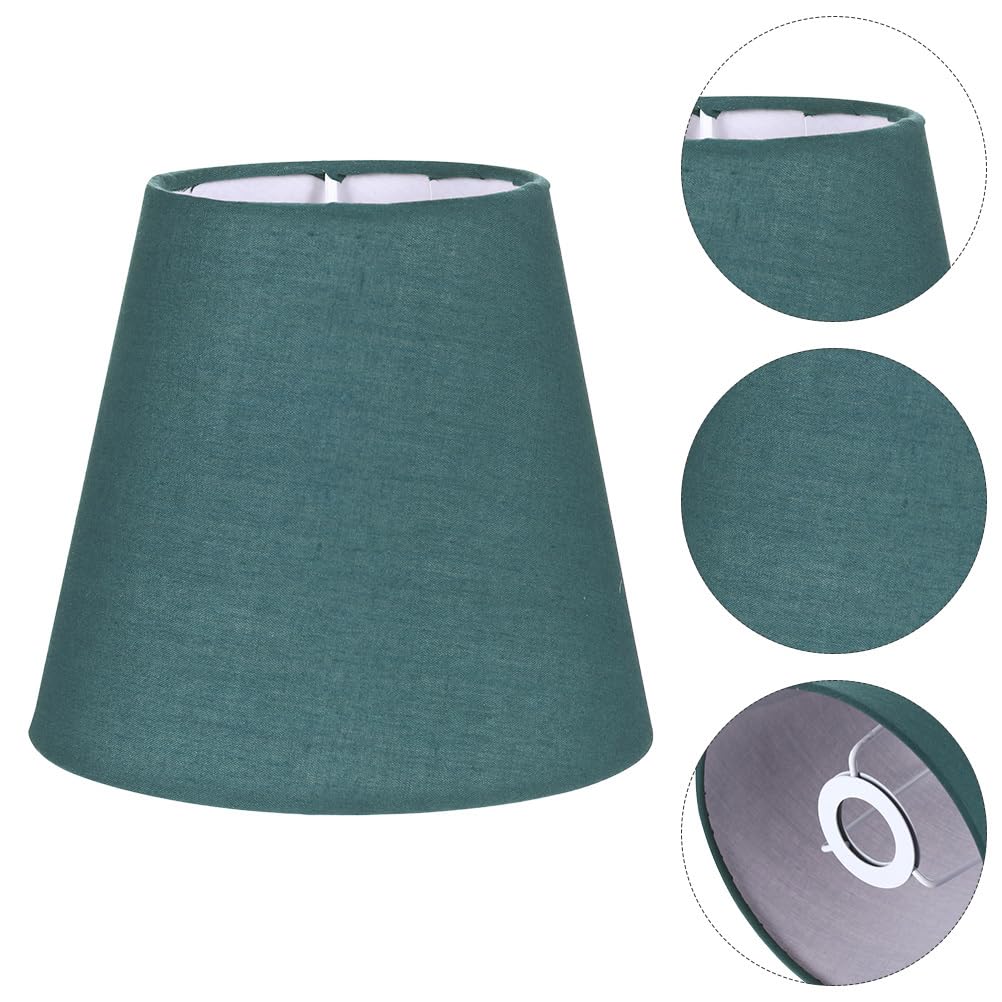 Uonlytech 2pcs Fabric Lampshade Drum Small Table Lamp - Image 4