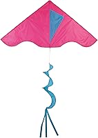 Vista 4 de in The Breeze Colorblock Delta Kites with Twister Tails