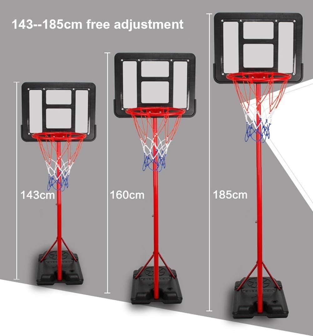 Adjustable Basketball Stand with Ball Children's Basketball Stand, Indoor Basketball Stand for Children Indoor Outdoor Play Stable