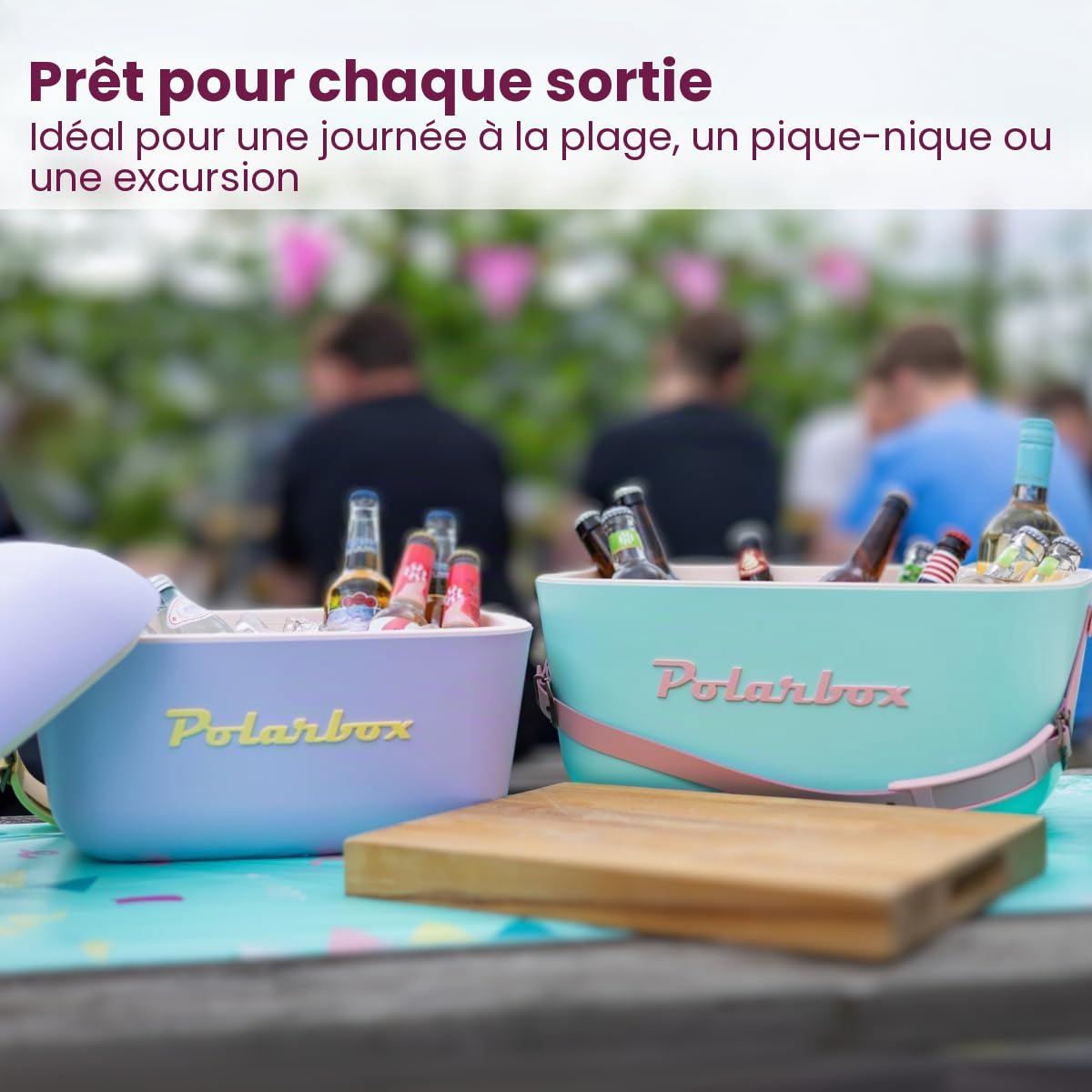 Polarbox Glaciere Sorbet-Rosa 12L