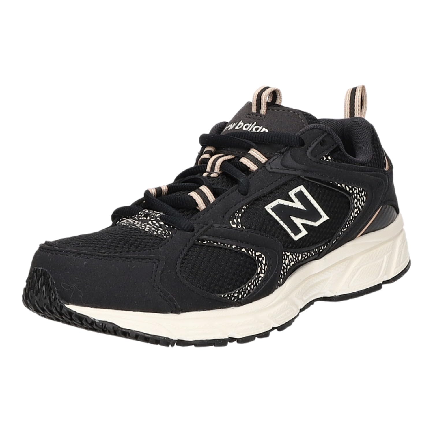 New Balance Men 408 Sneaker Black Cement/Bisque 10.5 - Image 1