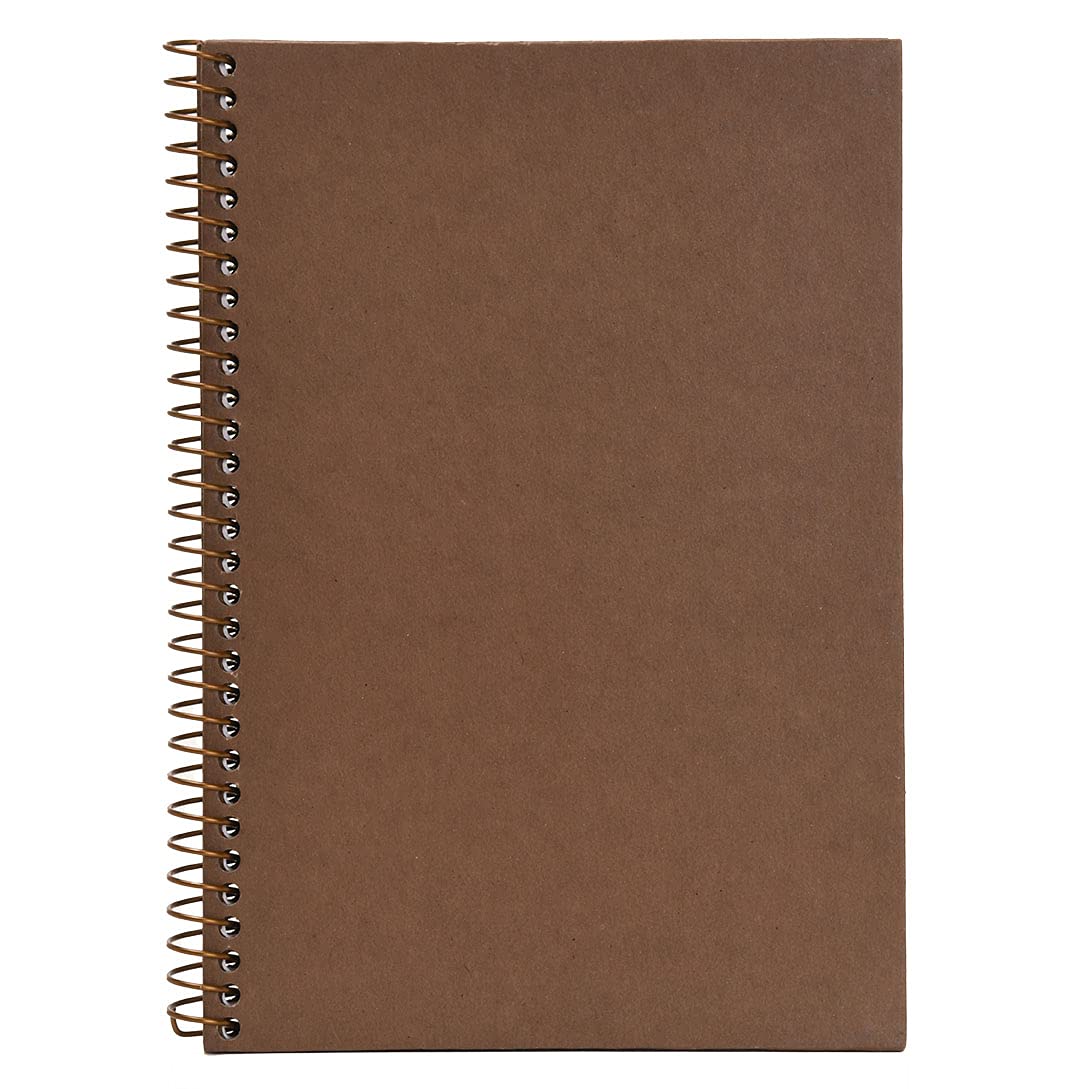 Mintra Notizbücher, 100 % recycelt, Junior (16,5 x 24,1 cm), solides Set