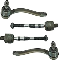 Vista 20 de TRQ - Juego de barras de acoplamiento delanteras interiores y exteriores