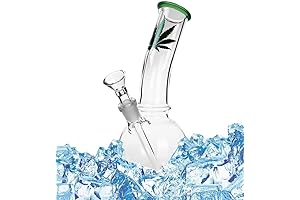 9-Inch Unbreakable Water Pipe for Smooth Cannabis Smoking