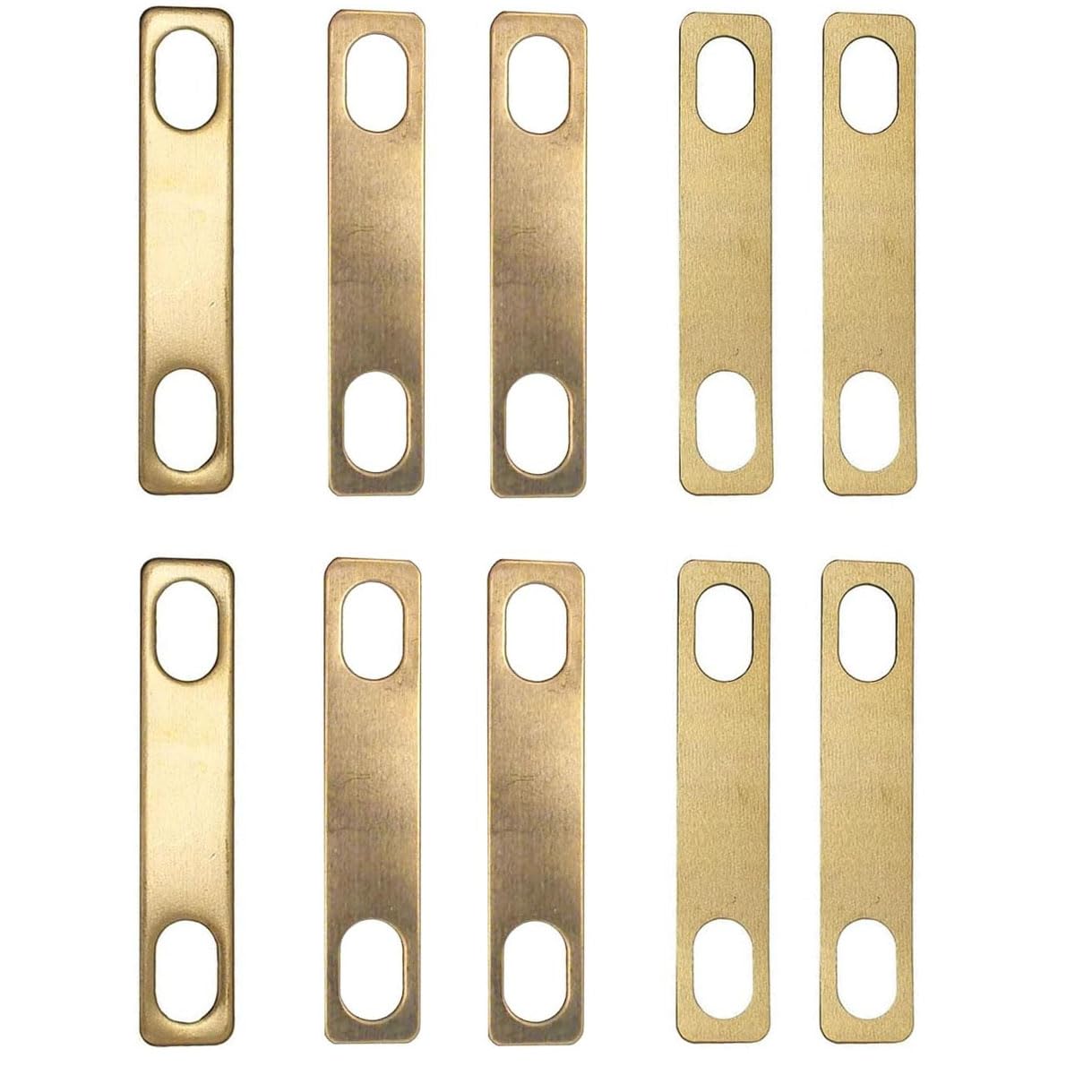 TUOREN Guitar Neck Shims 13Pcs Guitar Neck Gaskets,Brass 4Pcs 0.2mm,4Pcs 0.5mm and 2Pcs 1mm Thickness, 3Pcs 0.25°, 0.5°, and 1°Degree Nylon Gasket for Guitar and Bass Bolt-on Neck Repair