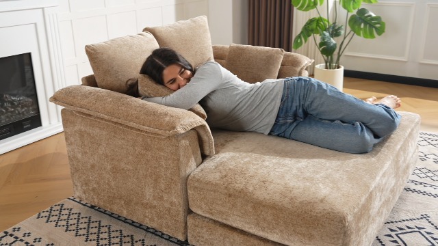 Lounge &amp; Co Zig Zag クッションラウンジャー 特大 ソファー Lounge & Co Zig Zag クッションラウンジャー | Costco Japan