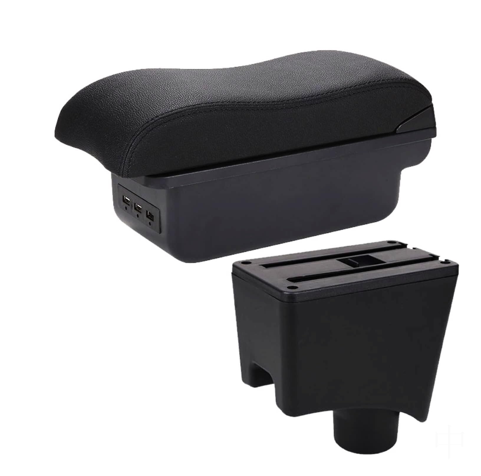 NVCPHGEDEK Car Armrest Storage Box For Nissan For Almera G15 Center Console Armrest Storage For Box