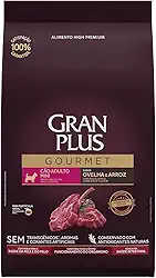 Ração GranPlus Gourmet para Cães Adultos de Porte Mini Sabor Ovelha 10,1kg