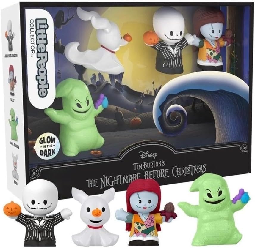 Disney Tim Burton’s the Nightmare Before Christmas Special Edition Set for Adults and Fans, 4 Figures