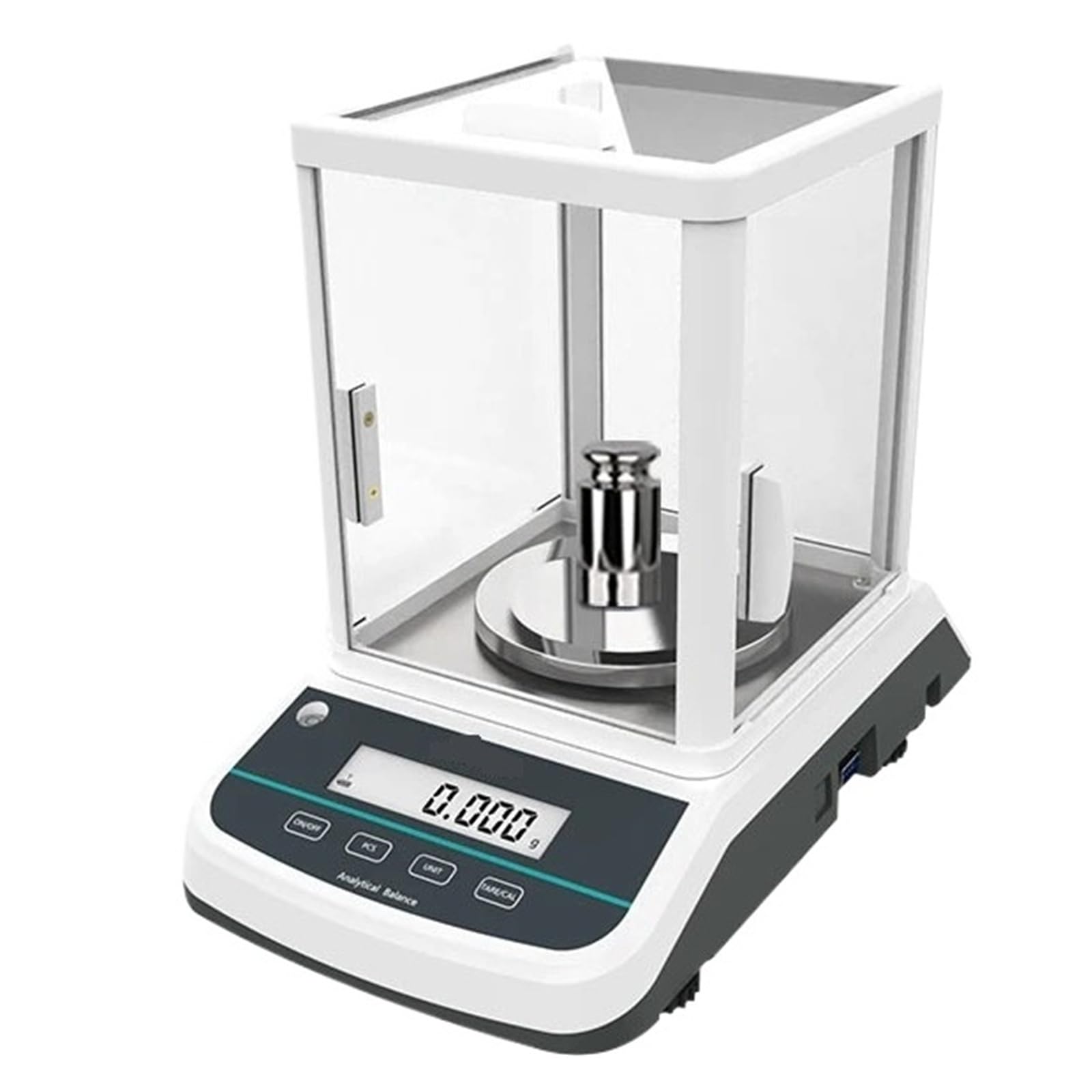 Balanza analítica digital Báscula de laboratorio Microbalanza Balanza de precisión electrónica 200 g 300 g Rango 0.001 g Resolución Respuesta Rápida(FA2003S (200g 1mg))
