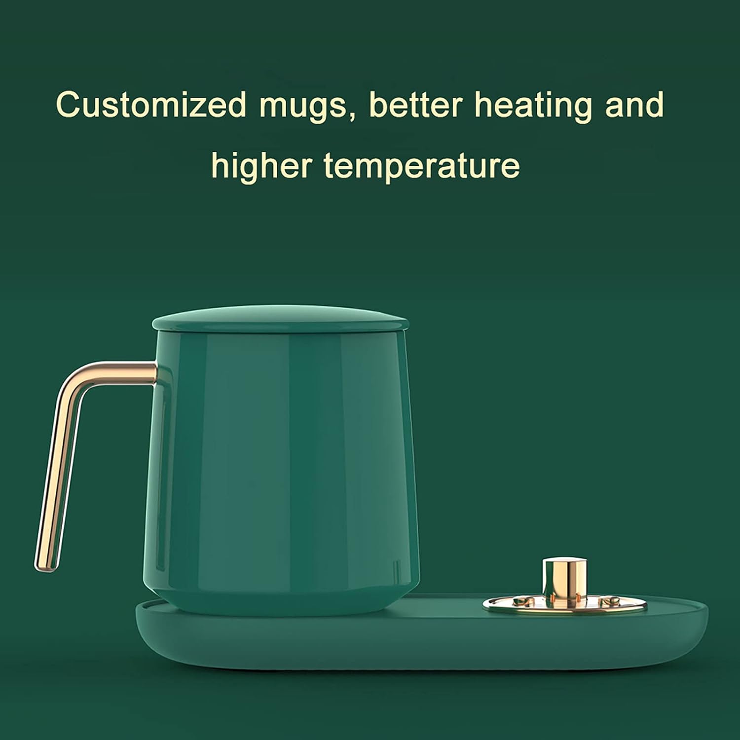 Portable USB Cup Heater Coffee Warmer Smart Cup Coaster Heating Mat Coffee/Milk/Tea Warmer Pad for Home Office