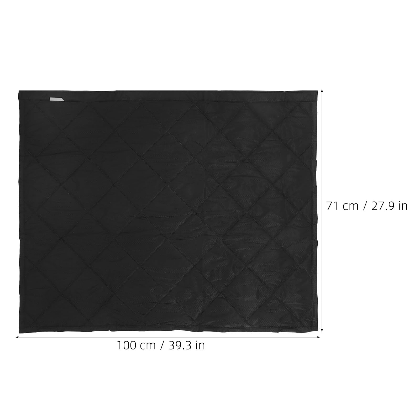 UKCOCO Tapis de cheminée ignifugé, 73 x 100 cm