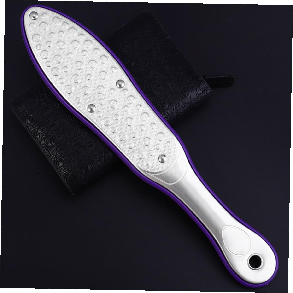 FOMIYES 2stücke Stainless Steel Fußraspel Professionelle Hornhautentferner Für Männer Frauen Und Senioren Waschbar Wiederverwendbar Ergonomisches Design Für Sanfte Fußpflege Und