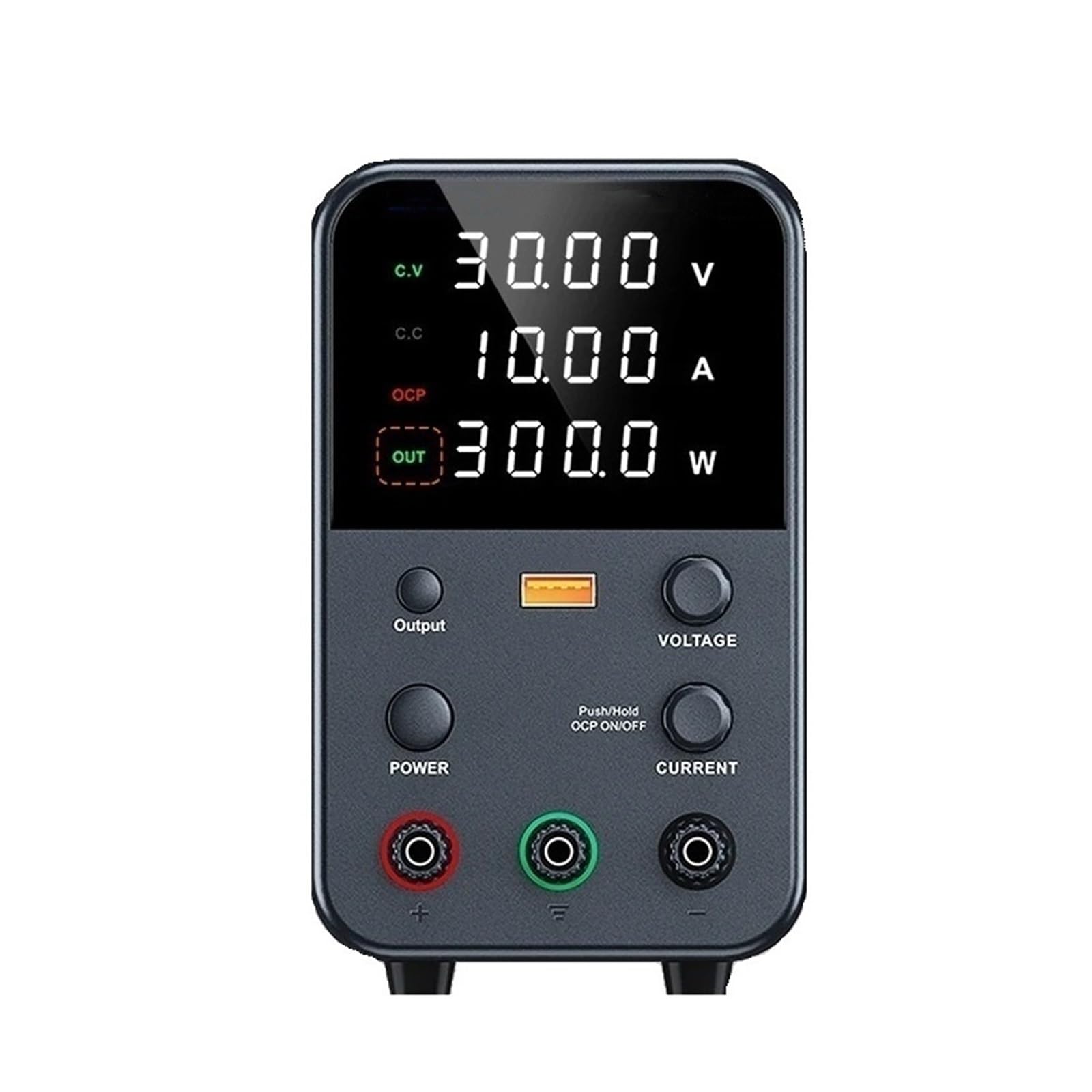Fuente de alimentación CC WPS3010H Fuente de alimentación conmutada Ajustable 30V 10A Voltaje de Entrada Dual 220V 110V(0-60V 0-5A)