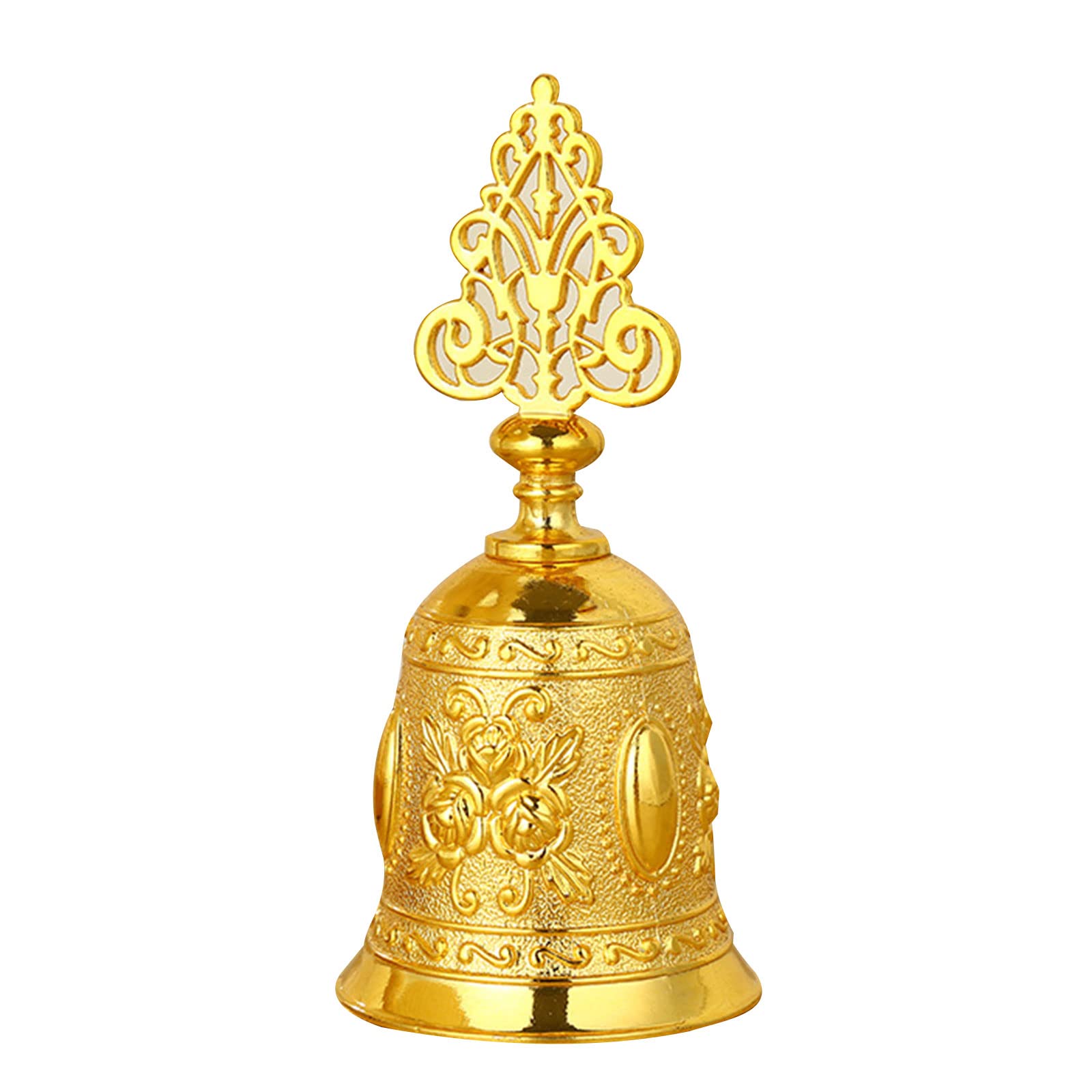 yanwuwa Hand Call Pleasant Sound Desk Service Vintage Table Decoration Bells for Alarm and Home School Hand Call Bells for Adults
