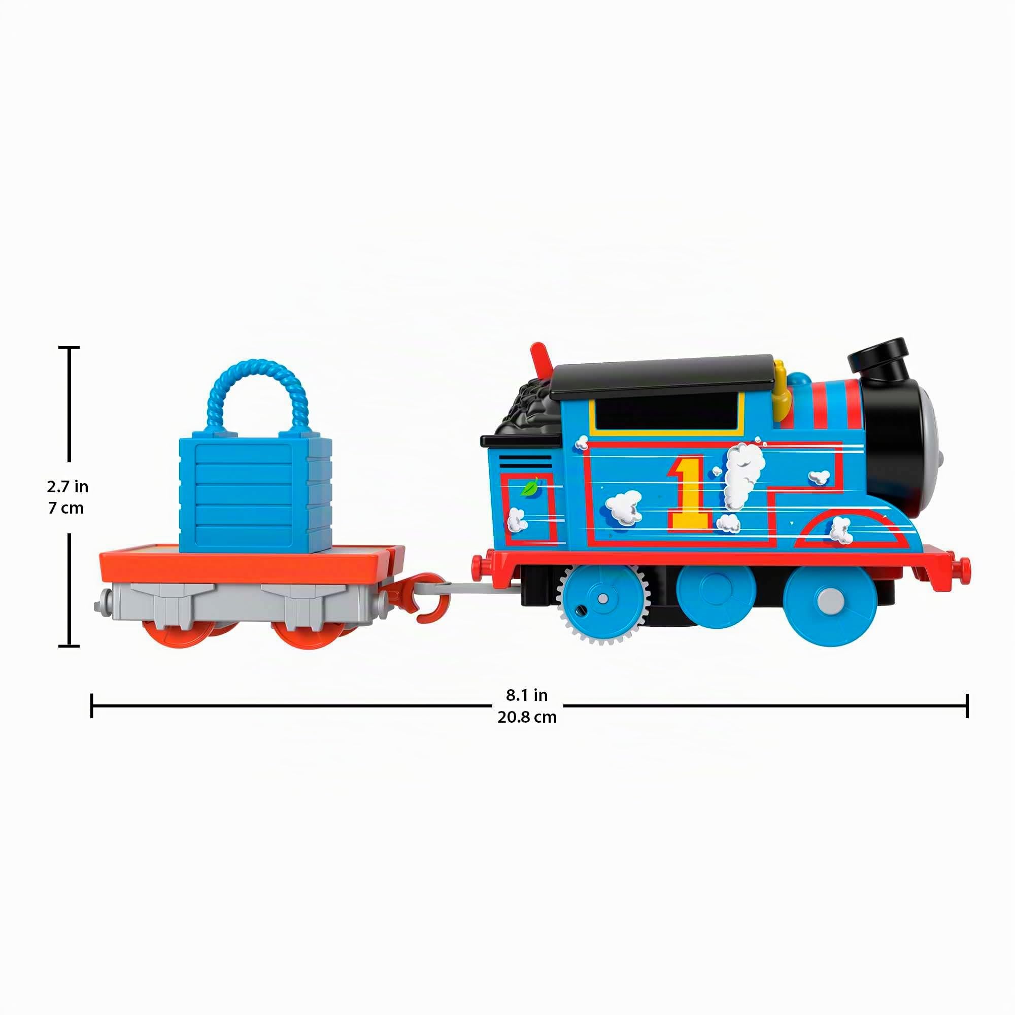 Thomas & Friends Price HMB93 - Thomas & Friends Looping-Betriebshof, batteriebetriebenes Lok- und Schienenset, Spielzeug für Kinder ab 3 Jahren