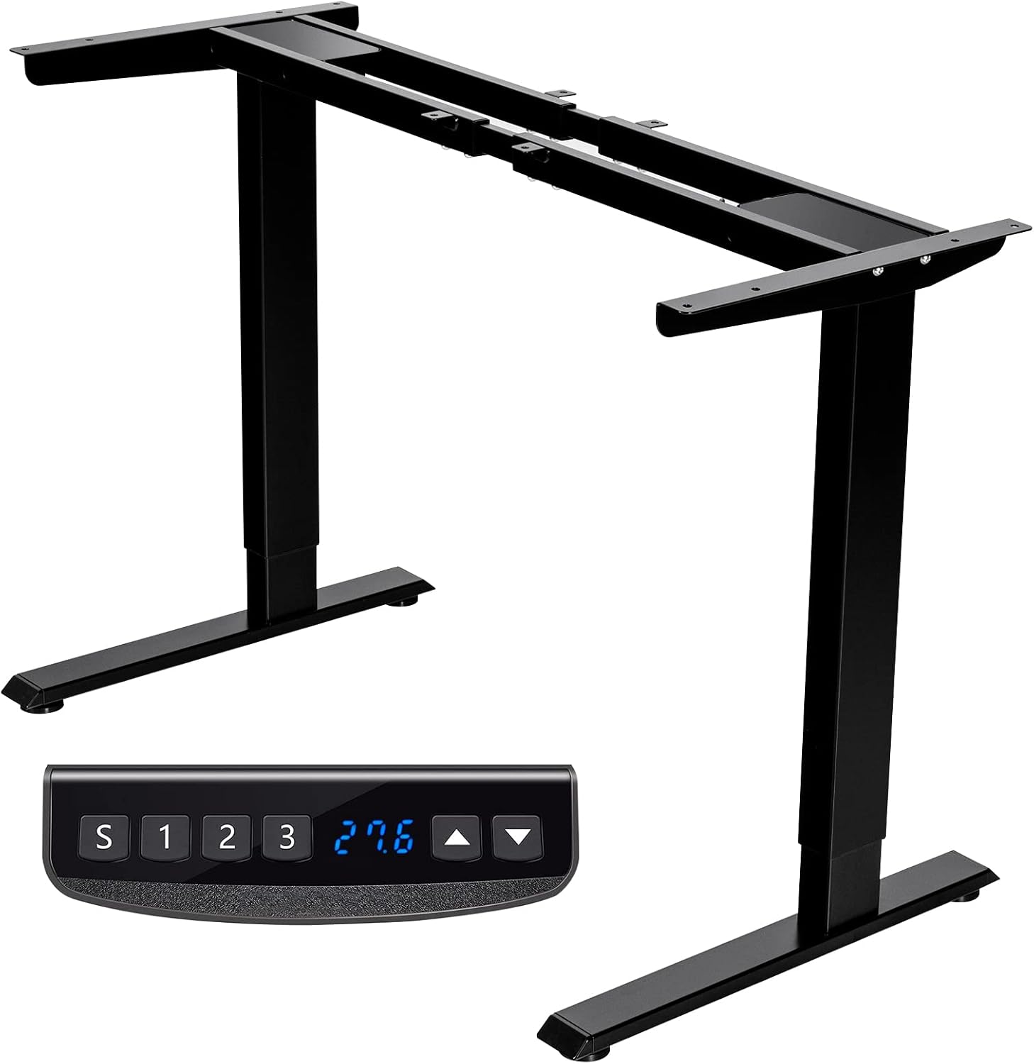 COSTWAY Electric Sit Stand Desk Frame, DualMotor Height