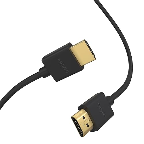Miniatura 3 de Cmple - Cable HDMI de alta velocidad ultradelgado HDMI 2.0 HDTV - Soporta Ethernet 3D 4K y retorno de audio - 15 pies