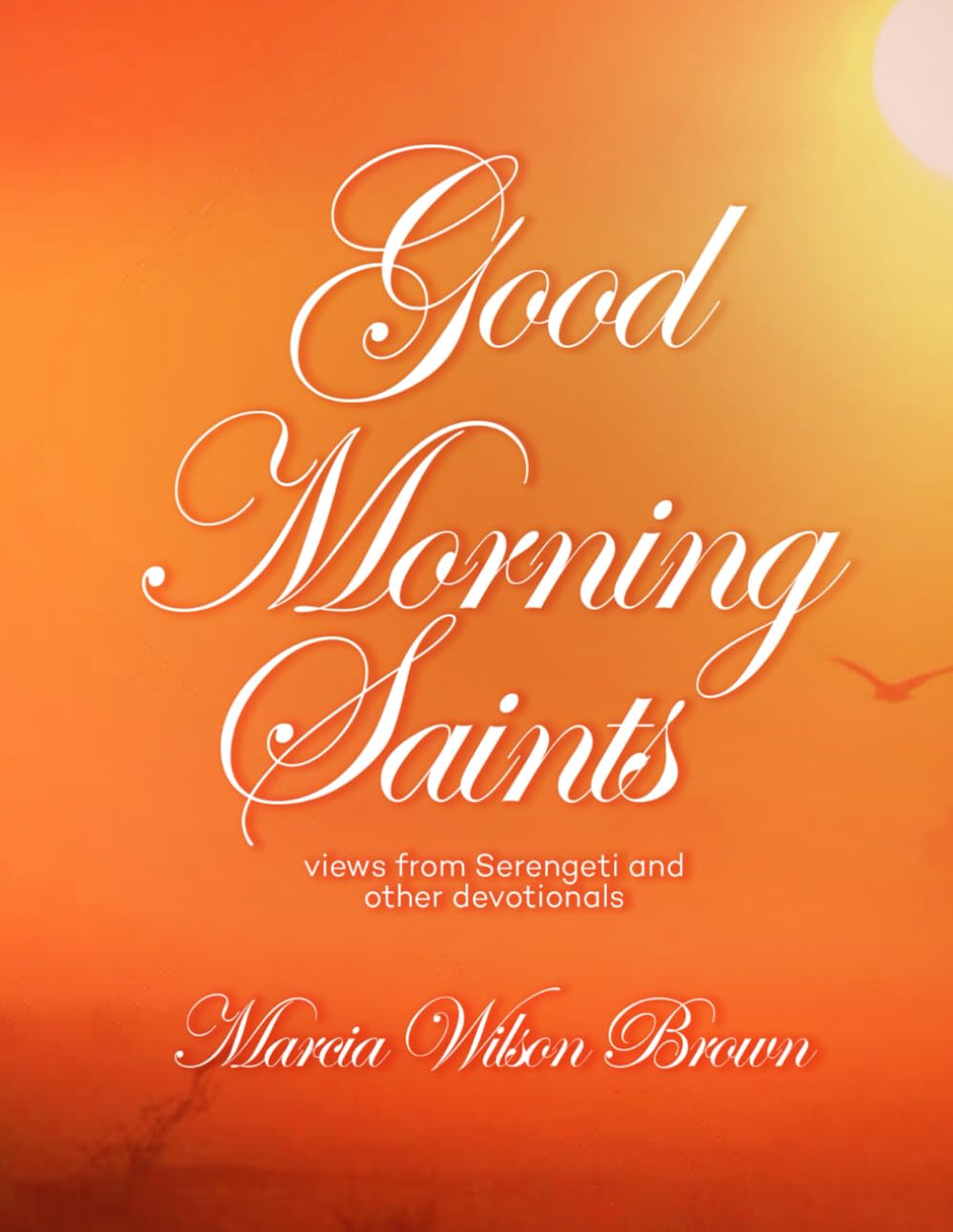 GOOD MORNING SAINTS: VIEWS FROM SERENGETI AND OTHER DEVOTIONALS